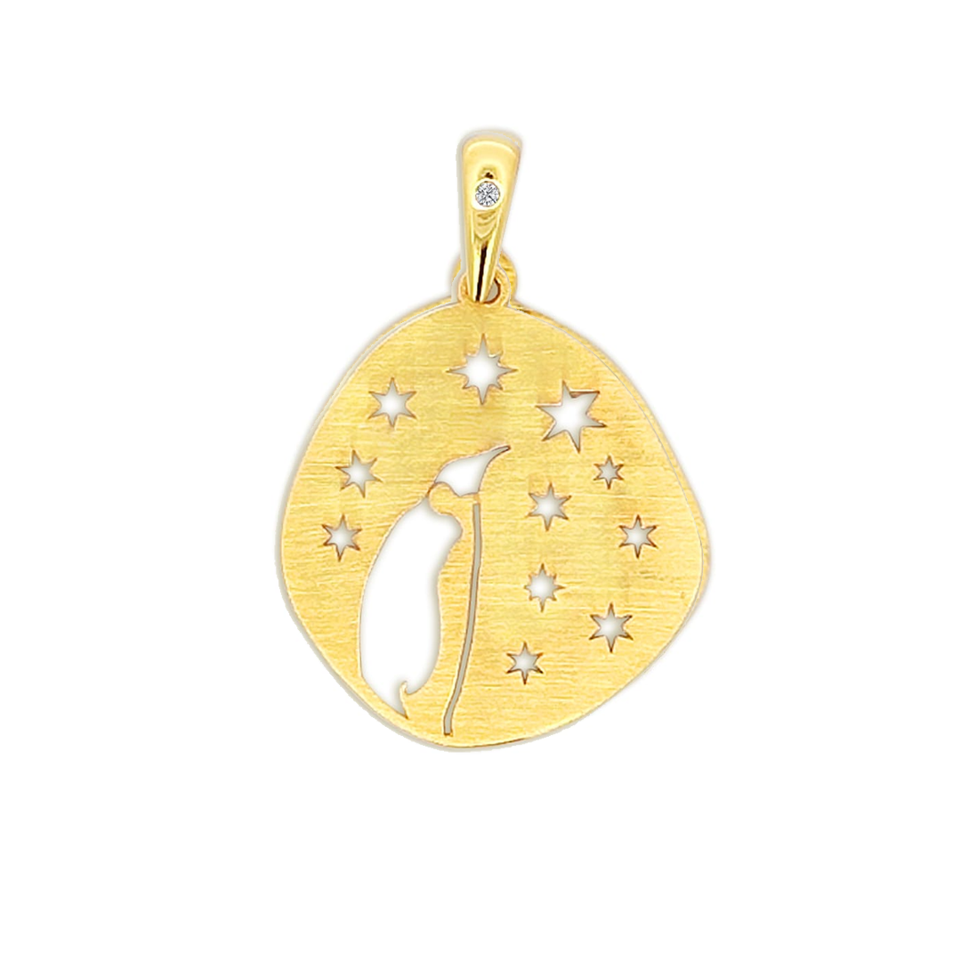 Jewellery - Emperor Odyssey Pendant and Necklace with Diamond Stars